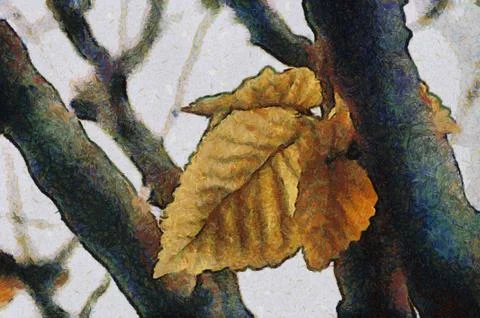 Autumn leaves Stock Illustration