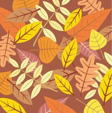 Autumn leaves Stock Illustration