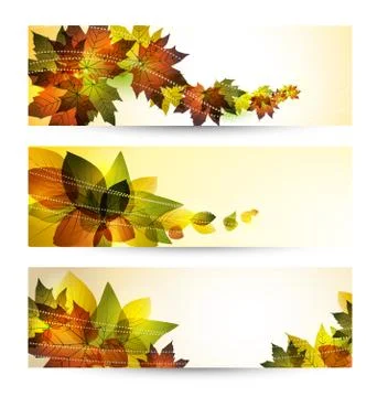 Autumn leaves Stock Illustration