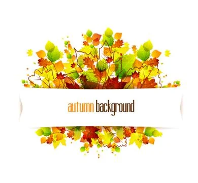 Autumn leaves Stock Illustration