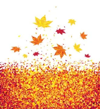 Autumn leaves Stock Illustration