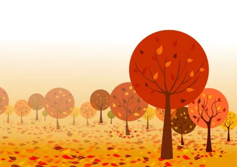 Autumn Leaves Stock Illustration