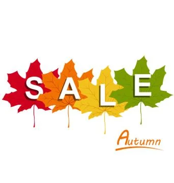 Autumn Leaves Illustrazione stock