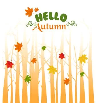 Autumn Leaves Stock Illustration
