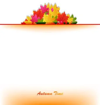 Autumn Leaves Stock Illustration