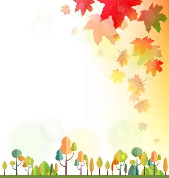 Autumn Leaves Stock Illustration