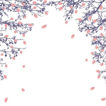 Autumn leaves Stock Illustration