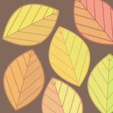 Autumn leaves Stock Illustration