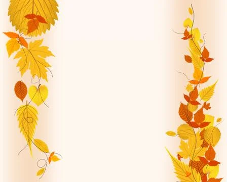 Autumn leaves Stock Illustration