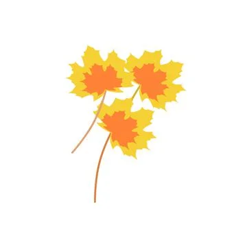 Autumn leaves Illustrazione stock