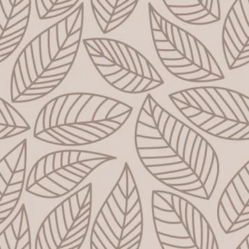 Autumn leaves pattern Stock Illustration