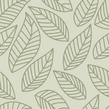 Autumn leaves pattern Stock Illustration