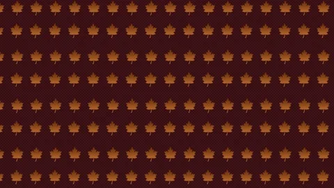 Autumn Leaves Pattern Wild Grape Vine Leaves Moving on Screen Stock Footage 183455052