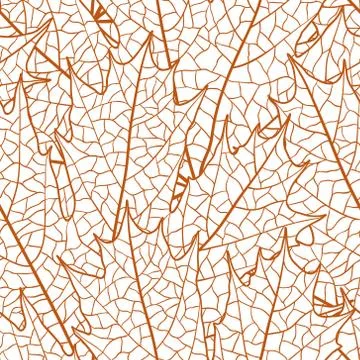 Autumn macro leaf of maple. Vector bacground Stock Illustration