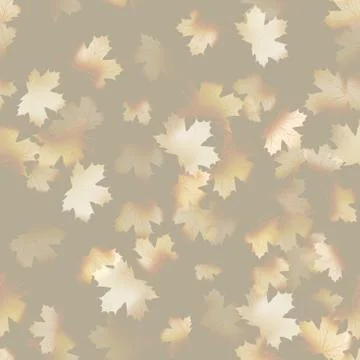 Autumn maple leaves pattern background. EPS 10 イラスト素材