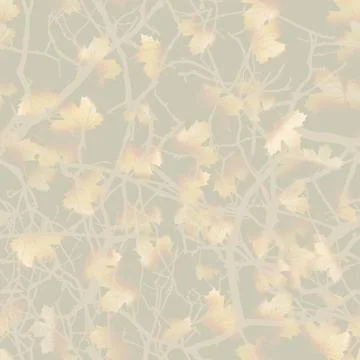 Autumn maple leaves pattern background. EPS 10 Stock Illustration