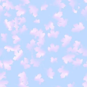 Autumn maple leaves pattern background. EPS 10 Illustrazione stock