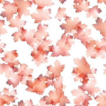 Autumn maple leaves pattern background. EPS 10 스톡 일러스트