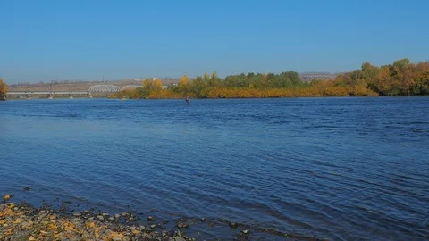 Autumn morning Stock Footage 98167136
