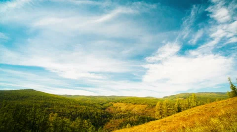 Autumn Mountain Stock Footage 50567411