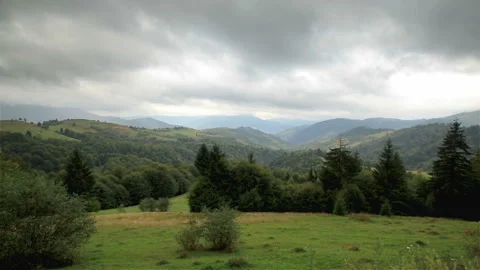 Autumn Mountain Landscape Stock Footage 288183591