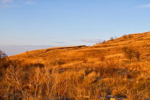Autumn mountain landscape Stock Photos
