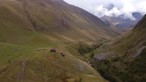 Autumn in the mountain valley Stock-Footage 168579221
