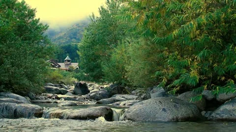 Autumn in the Mountains. Stock Footage 12411805