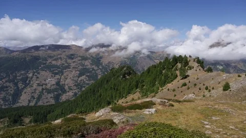 Autumn in the mountains Stock Footage 77802511