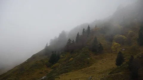 Autumn in the mountains Stock Footage 119272282