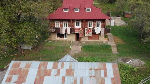 Autumn in the mountains Stock Footage 127185048