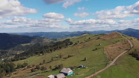 Autumn in the mountains Stock Footage 127185240