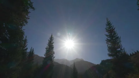 Autumn in the mountains 스톡 동영상 211835896