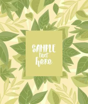 Autumn nature background Stock Illustration