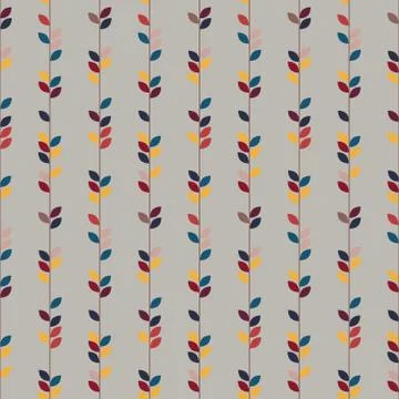 Autumn Nature pattern Stock Illustration
