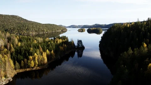 Autumn in Norway Vídeo Stock 88559184