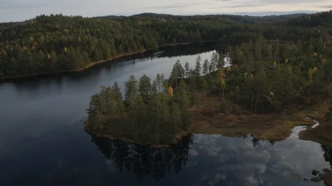 Autumn in Norway Vídeo Stock 88560482