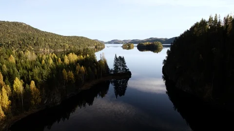 Autumn in Norway Stock Footage 88560669
