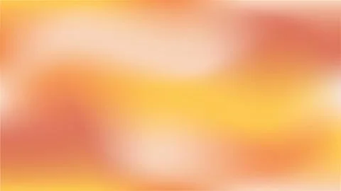 Autumn orange and yellow Gradient Blurred Background. Abstract bright empty b Stock Illustration