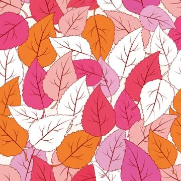 Autumn ornamental seamless pattern. Stock Illustration