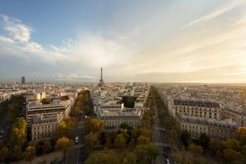 Autumn in Paris 写真素材