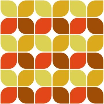Autumn Pattern Leaves Symbol Background Stock Illustration