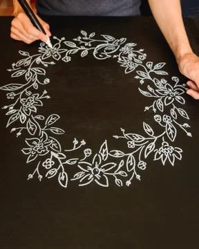 A autumn pattern Stock Photos