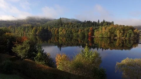 Autumn in Perthshire 2 Stock Footage 121995998