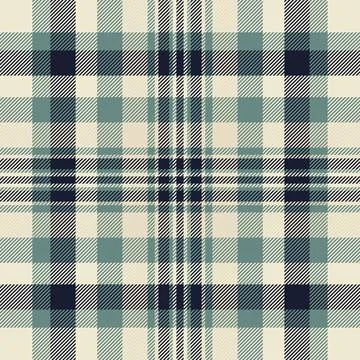 Autumn plaid background texture, deco tartan textile check. Repetition seam.. Stock Illustration
