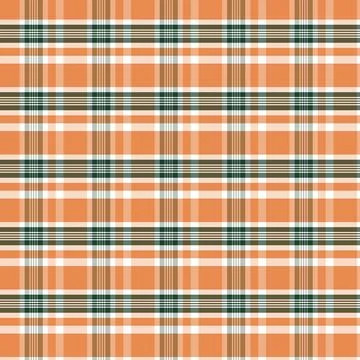 Autumn Plaid Checkered Fabric Texture Seamless Backdrop イラスト素材