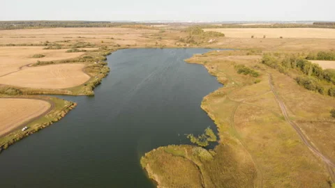 Autumn pond Stock Footage 147288497