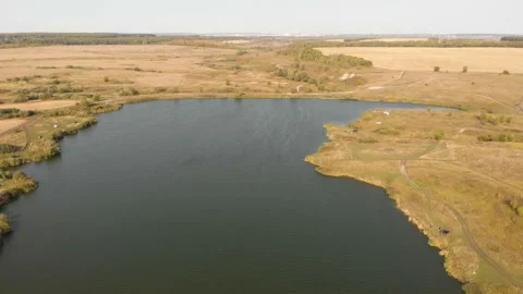 Autumn pond Stock Footage 147289293