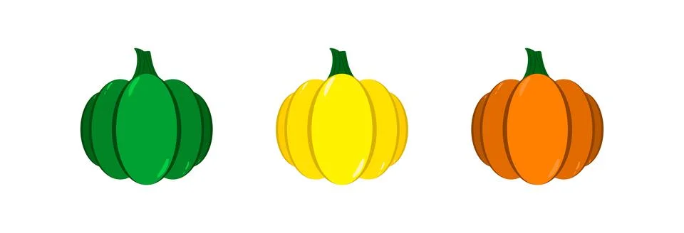 Autumn pumpkin. Stock Illustration