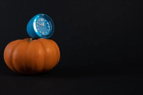 Autumn is pumpkin time Stock Photos